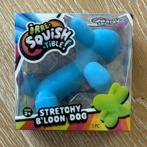 Viral Irre Squish Tible Stretchy B'loon Dog - Blue